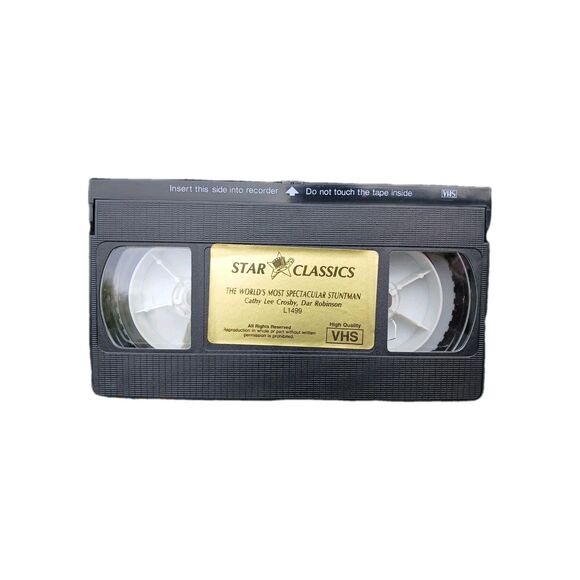 The World's Most Spectacular Stuntman Cathy Lee Crosby VHS 1989 - Picture 6 of 6